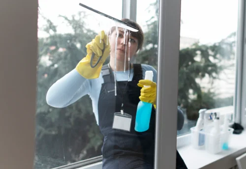 Nettoyage de vitres intérieures et extérieures à Paule
